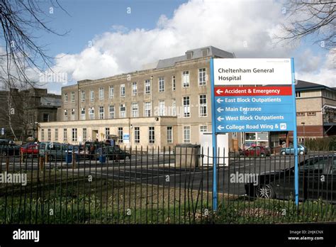 Cheltenham General Hospital In Cheltenham In Gloucestershire In The Uk