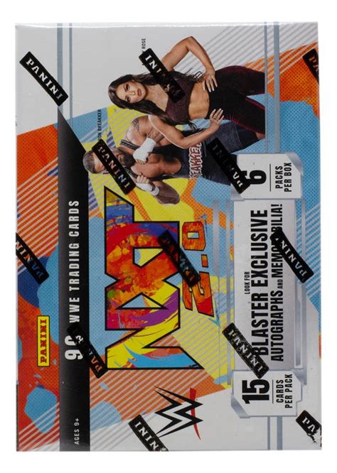 2022 Panini WWE NXT Wrestling Blaster Box With 6 Packs Pristine Auction