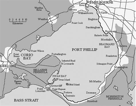 Map of the Port Phillip Area Source: Port Phillip, 2021 | Download Scientific Diagram