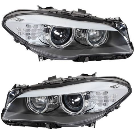 Original Bmw F10 Bi Xenon Headlamp Set 5 Series 528i 520i 523i F11 Germany Headlight Genuine