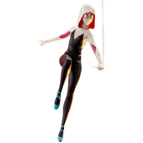 Original Hot Toys Mms576 Gwen Stacy Figure Spider Gwen Figurine Superhero Series Figures Pvc 9