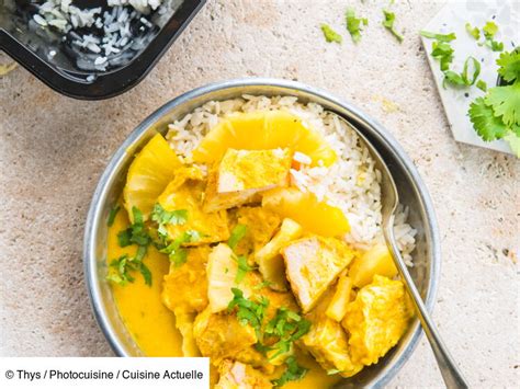 Curry De Poulet Lananas Facile D Couvrez Les Recettes De Cuisine