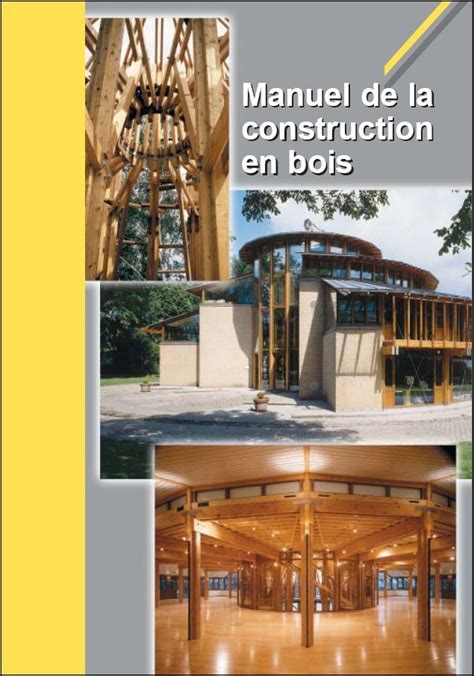 Manuel De La Construction En Bois Canadian Wood Council Webstore