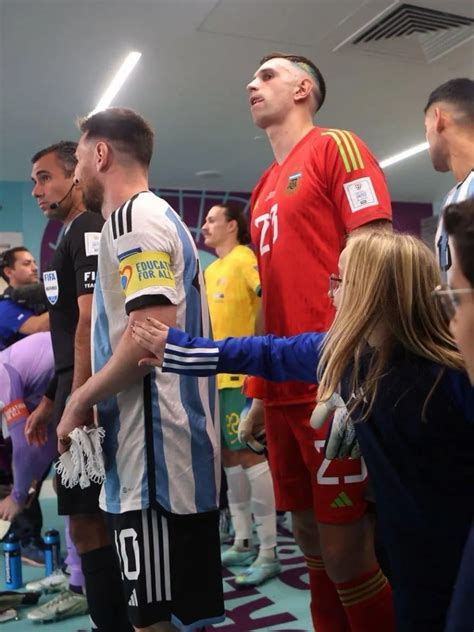 La tierna reacción de una nena al conocer a Messi que dio la vuelta al