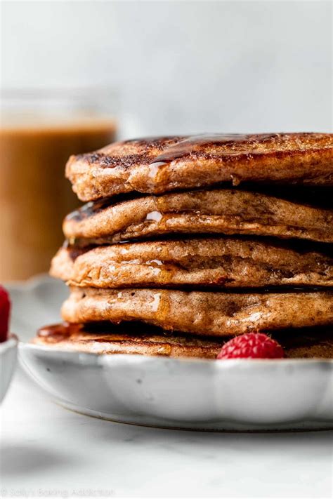 Whole Wheat Pancakes Recipe Sally S Baking Addiction