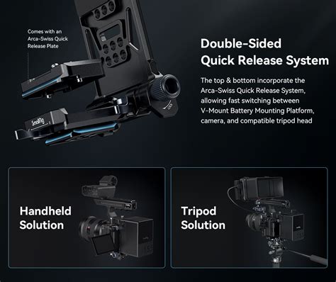 SmallRig Advanced Compact V Mount Battery Mounting Syst