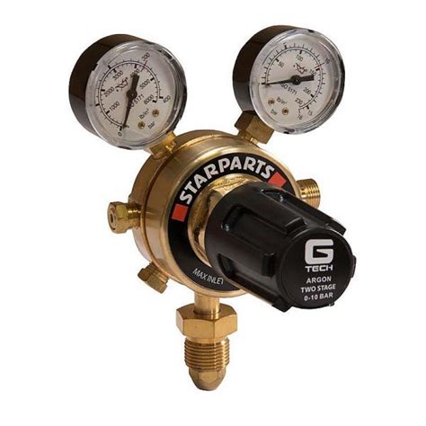 Gtech Two Stage Two Gauge Argon Regulator Tbws