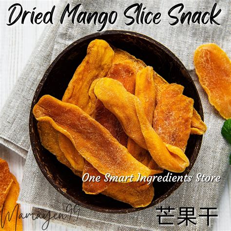 Dried Mango Slice 芒果干 Ready To Eat No Sulphur Manisan Buah