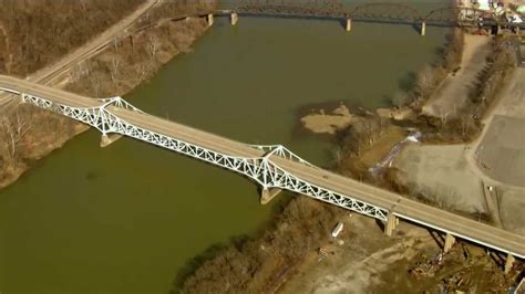 Glenwood Bridge construction work in Pittsburgh