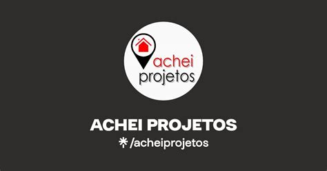 ACHEI PROJETOS Instagram Linktree