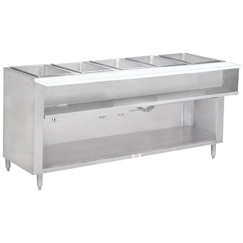 Advance Tabco WB G NAT BS Hot Food Table W Wells Cutting Board Natural Gas