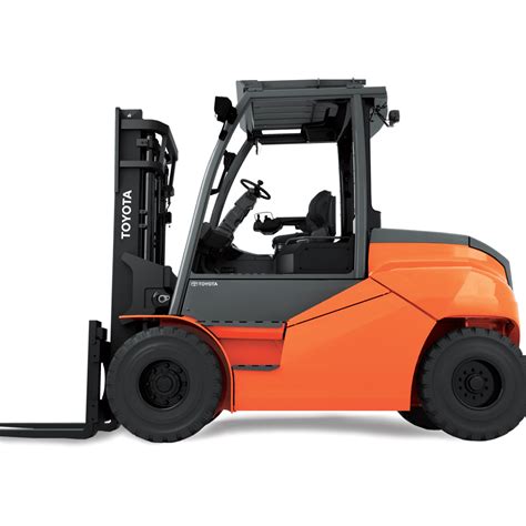 80V Electric Pneumatic Forklift Toyota Material Handling Systems