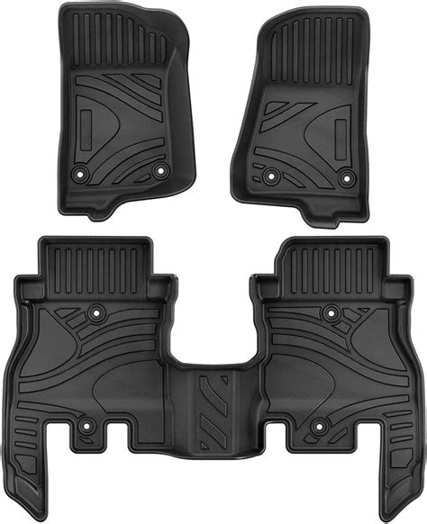 Ledkingdomus Floor Mats For 2018 2022 Jeep Wrangler Jl Floor Mats 4 Doors