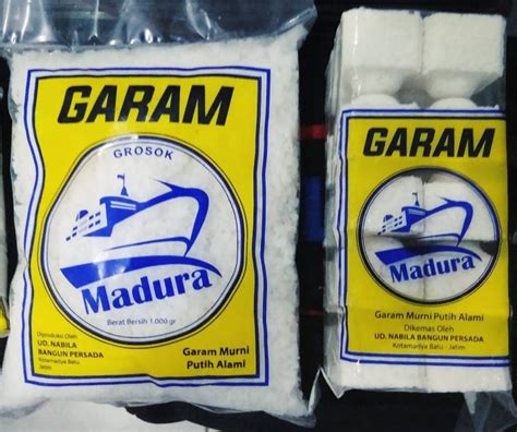 Garam Grosok Madura Kg Garam Kasar Garam Ikan Lazada Indonesia