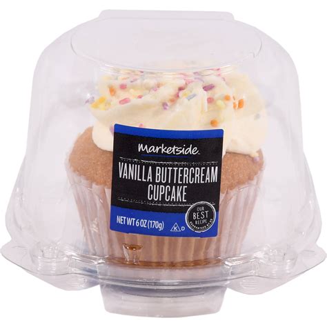 Marketside Vanilla Buttercream Cupcake 6 Oz Walmart