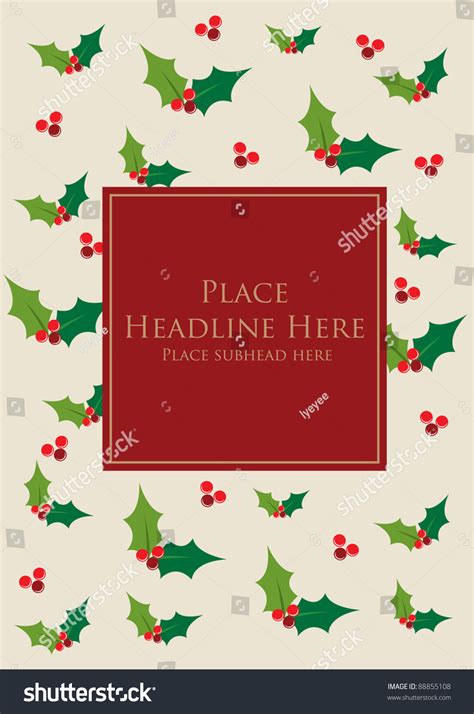 Holy Template Vectorillustration Stock Vector (Royalty Free) 88855108