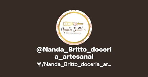 Nanda Britto Doceria Artesanal Linktree