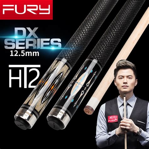 FURY DX 1 4 Crical AE Pool Cue 12 5mm Tiger Tip HT2 Maple Shaft XTC