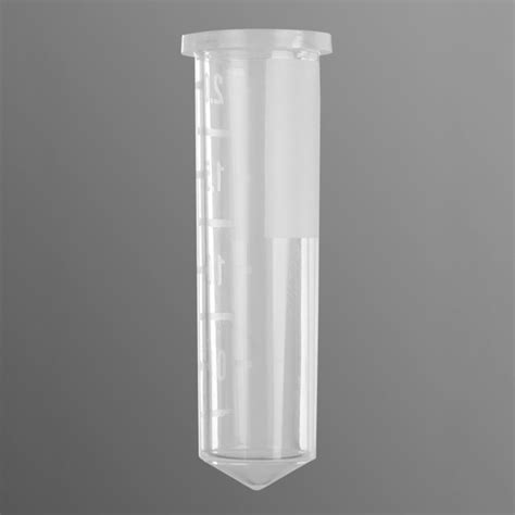 2 0 ML MaxyClear Capless Microcentrifuge Tube Polypropylene Clear