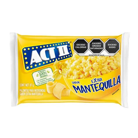 Palomitas Para Microondas Act Ii Extra Mantequilla G Walmart