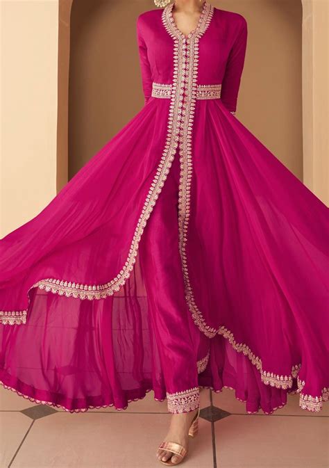 Featuring This Gorgeous Party Wear Anarkali Suit From The Brand