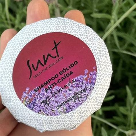 Shampoo sólido LAVANDA anti caída SUNT CARE