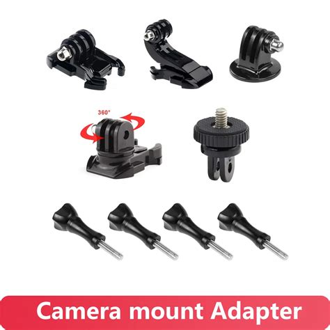 Action Camera Trip Mount Adapter Quick Release Buckle Mount Kit Acess