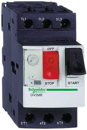 Schneider GV2ME02 Motor Circuit Breaker 3P 0 16 0 25A Greenpeg