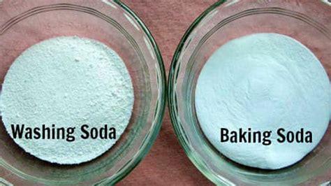 Washing Soda Vs Baking Soda What’s The Difference And Which Is Better For Laundry Laundry