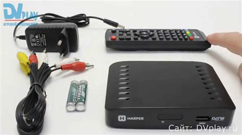 Harper 1110 - обзор DVB-T2 ресивера - YouTube