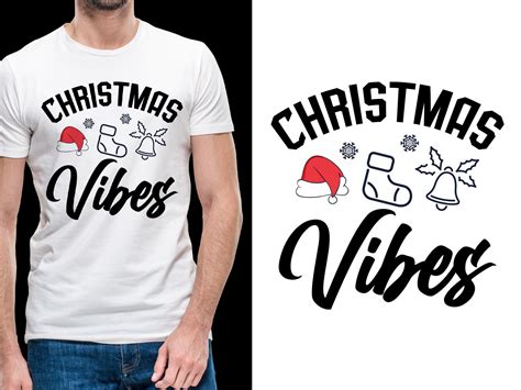 Christmas Vibes Logo Tshirt Design Graphic By Ui Sahirsulaiman