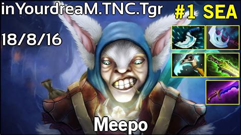 InYourdreaM TNC Tgr Meepo Dota 2 7 19 YouTube