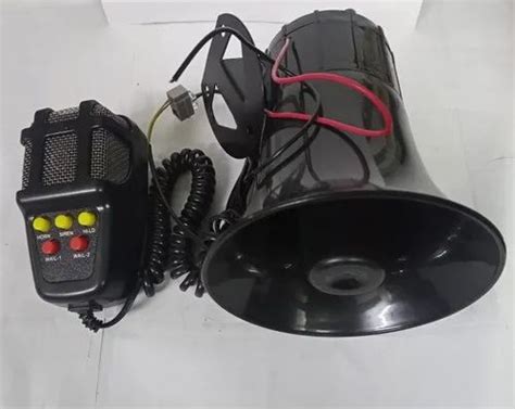 Police Siren With Mic For Car Voltage 12 V Dc At 500 In New Delhi