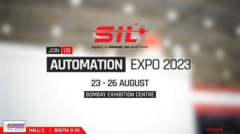 Silasers At Automation India Expo Mumbai Youtube