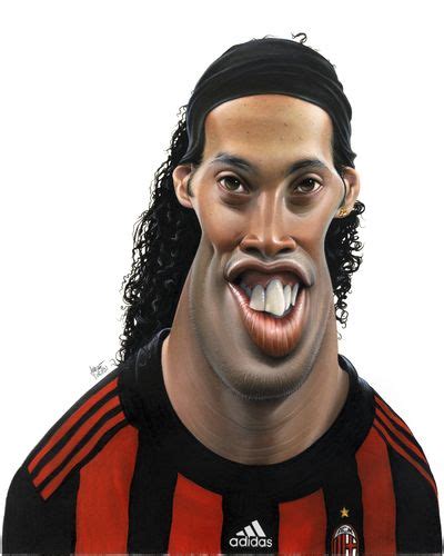 Ronaldinho By Achille Sports Cartoon TOONPOOL Funny Caricatures