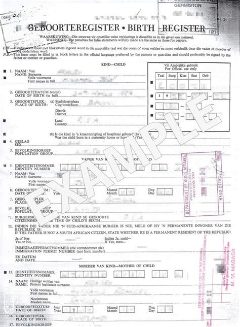 Home Unabridged Birth Certificates