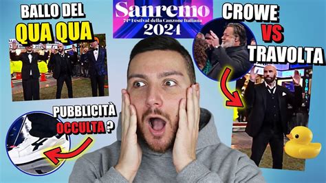 Il Drama Di John Travolta A Sanremo Ballo Del Qua Qua Pubblicit