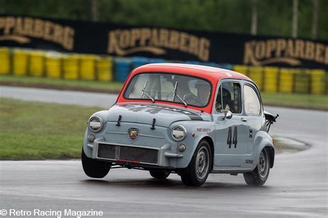 Abarth At Karlskoga Race For Historic Pre 66 Touringcars