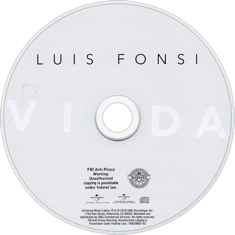 Luis Fonsi - Vida | TheAudioDB.com