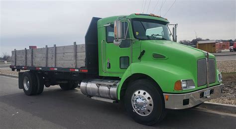 2007 Kenworth T300 Flatbed Dump Truck For Sale 178000 Miles Walla