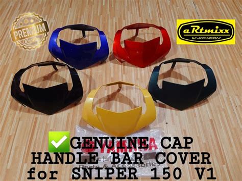 GENUINE CAP HANDLE BAR COVER FOR SNIPER 150 V1 Lazada PH