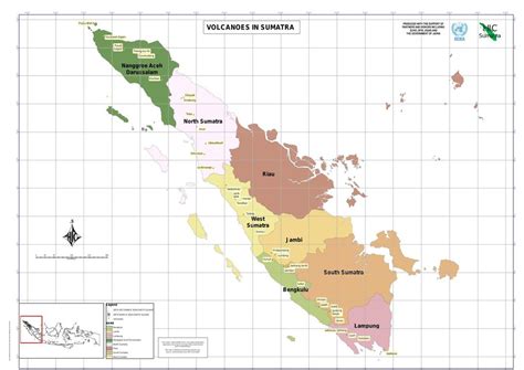 Volcanoes In Sumatra | Katalog Peta Banda Aceh