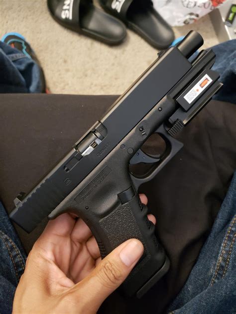 Glock Replica Gun Fake Toy Submachine Pistol Etsy India