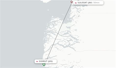 Direct Non Stop Flights From Sisimiut To Ilulissat Schedules