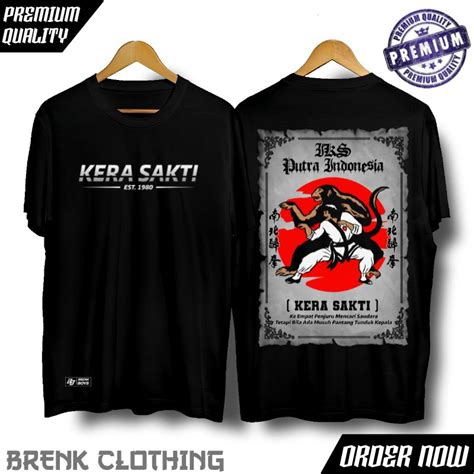 Jual Kaos Ikspi Kera Sakti Kaos Pasker Kaos Pencak Silat Ts Mc