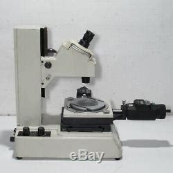 Mitutoyo Tm 505 Toolmaker Microscope With Rotary Stage Digital