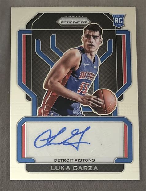 Luka Garza Panini Prizm Rookie Signatures Rs Lug Flickr