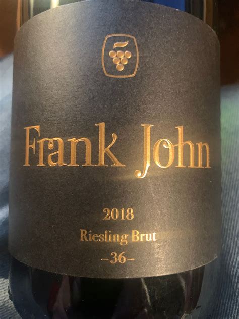 Frank John Riesling Brut Germany Pfalz Cellartracker