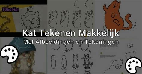 Kat Tekenen Makkelijk Met Afbeeldingen En Tekeningen