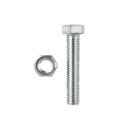 Hex Bolts Nuts M X Mm Zinc Plated Pinnacle Hardware